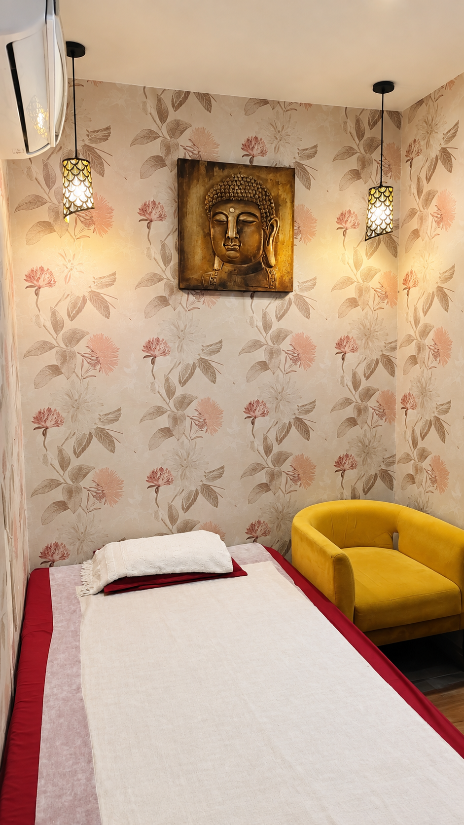 Amore Luxury Spa treatment room in Chandigarh